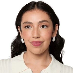 Narnia Studs, Silver Teardrop Earrings by Jewels by Sunaina, NWT!